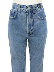 Medusa Button Denim Pants Indigo