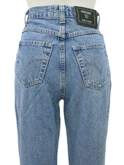 Medusa Button Denim Pants Indigo