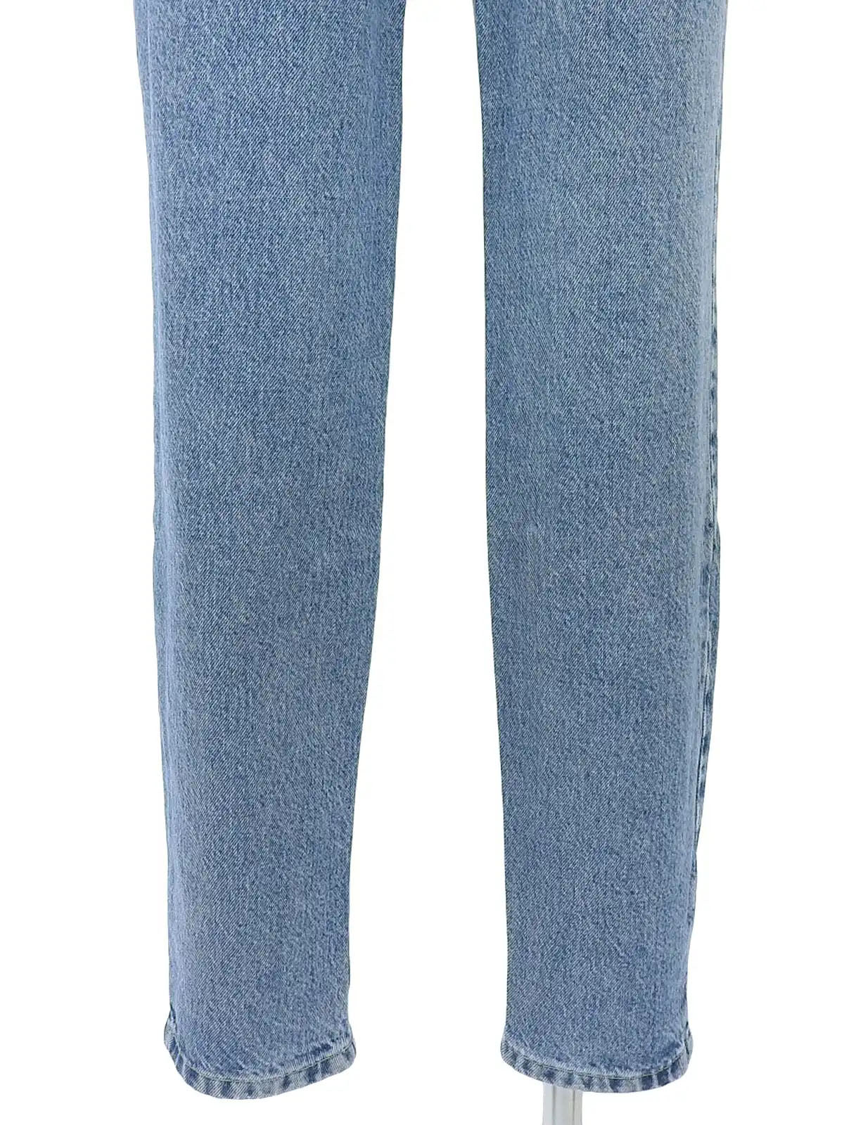 Medusa Button Denim Pants Indigo