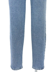 Medusa Button Denim Pants Indigo