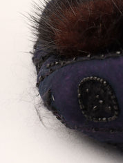 2005年製 モノグラムドゥミリュンヌ パープル/ブラック