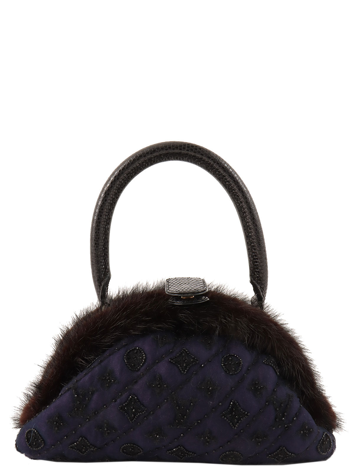 2005年製 モノグラムドゥミリュンヌ パープル/ブラック