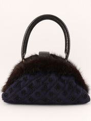 2005年製 モノグラムドゥミリュンヌ パープル/ブラック