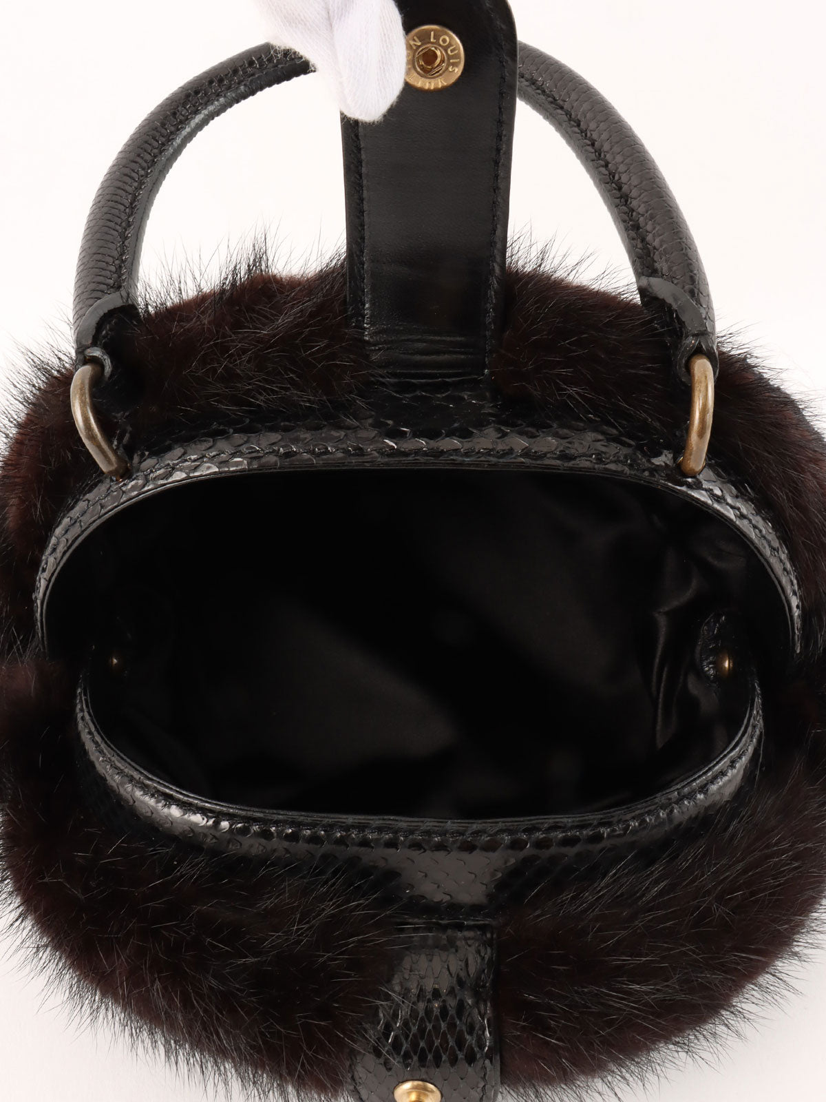 2005年製 モノグラムドゥミリュンヌ パープル/ブラック