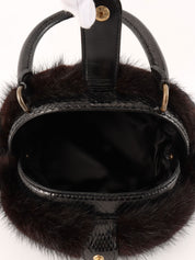 2005年製 モノグラムドゥミリュンヌ パープル/ブラック