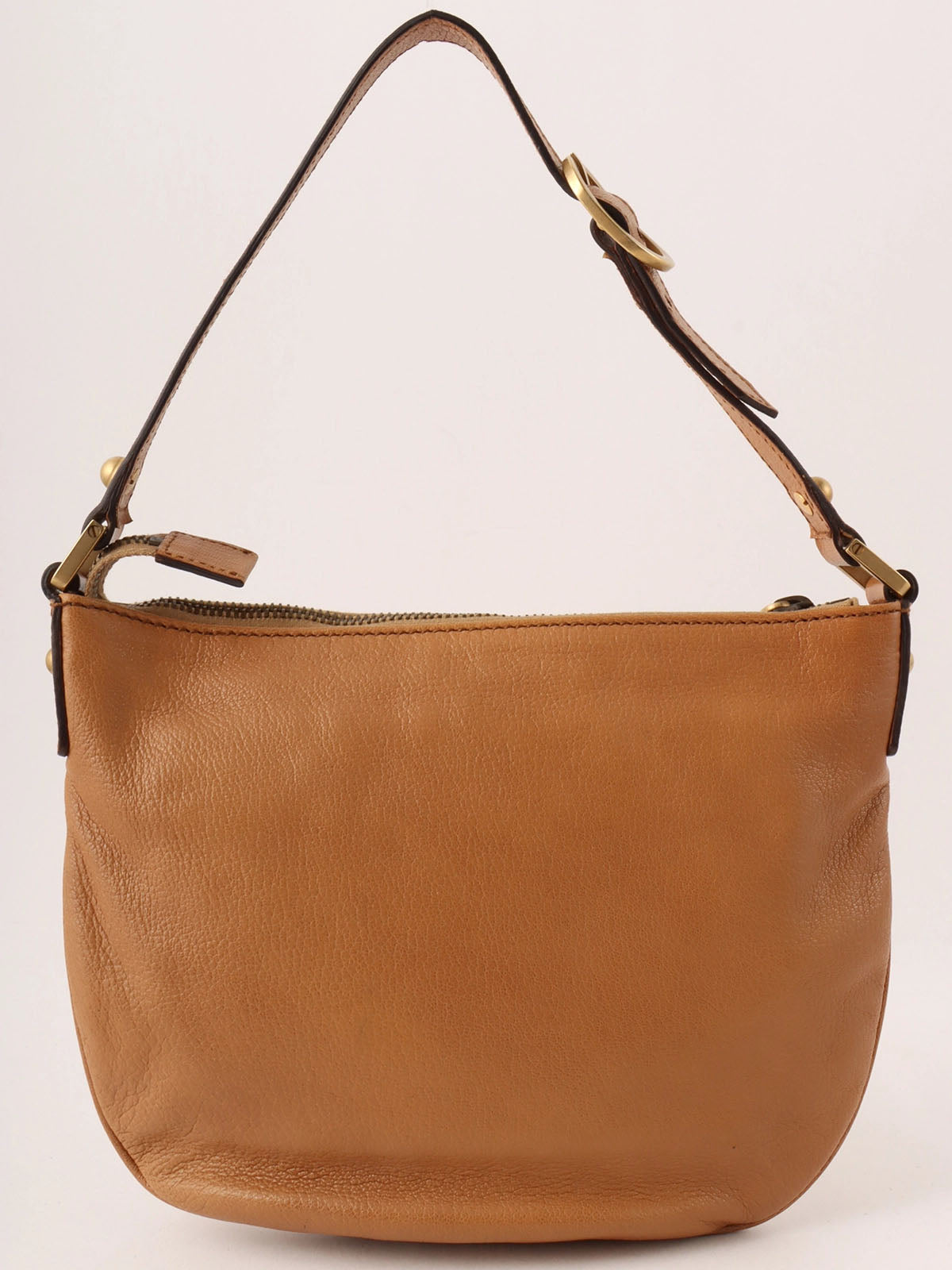 Interlocking Handbag in Camel