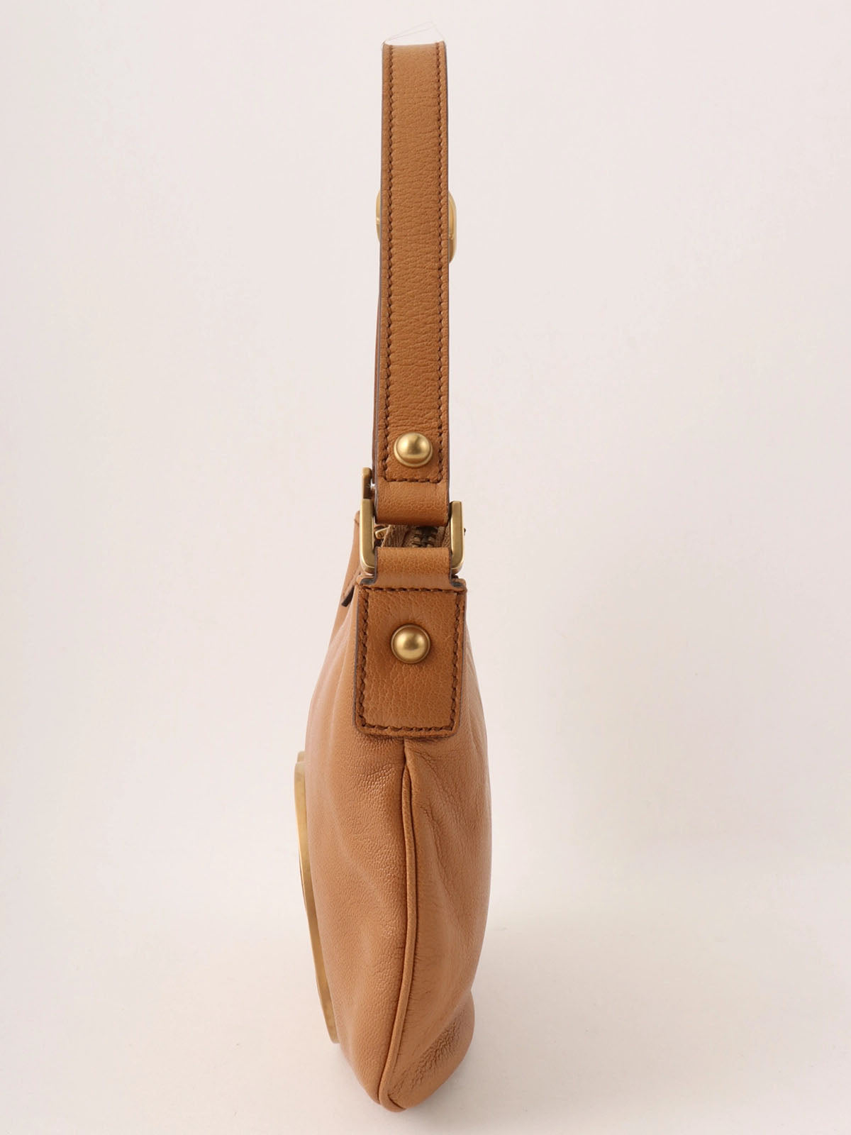 Interlocking Handbag in Camel