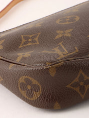 2009 Takashi Murakami Collaboration Monogram Panda Pochette Accessoires Brown/Multi