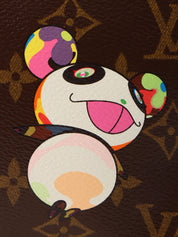 2009 Takashi Murakami Collaboration Monogram Panda Pochette Accessoires Brown/Multi