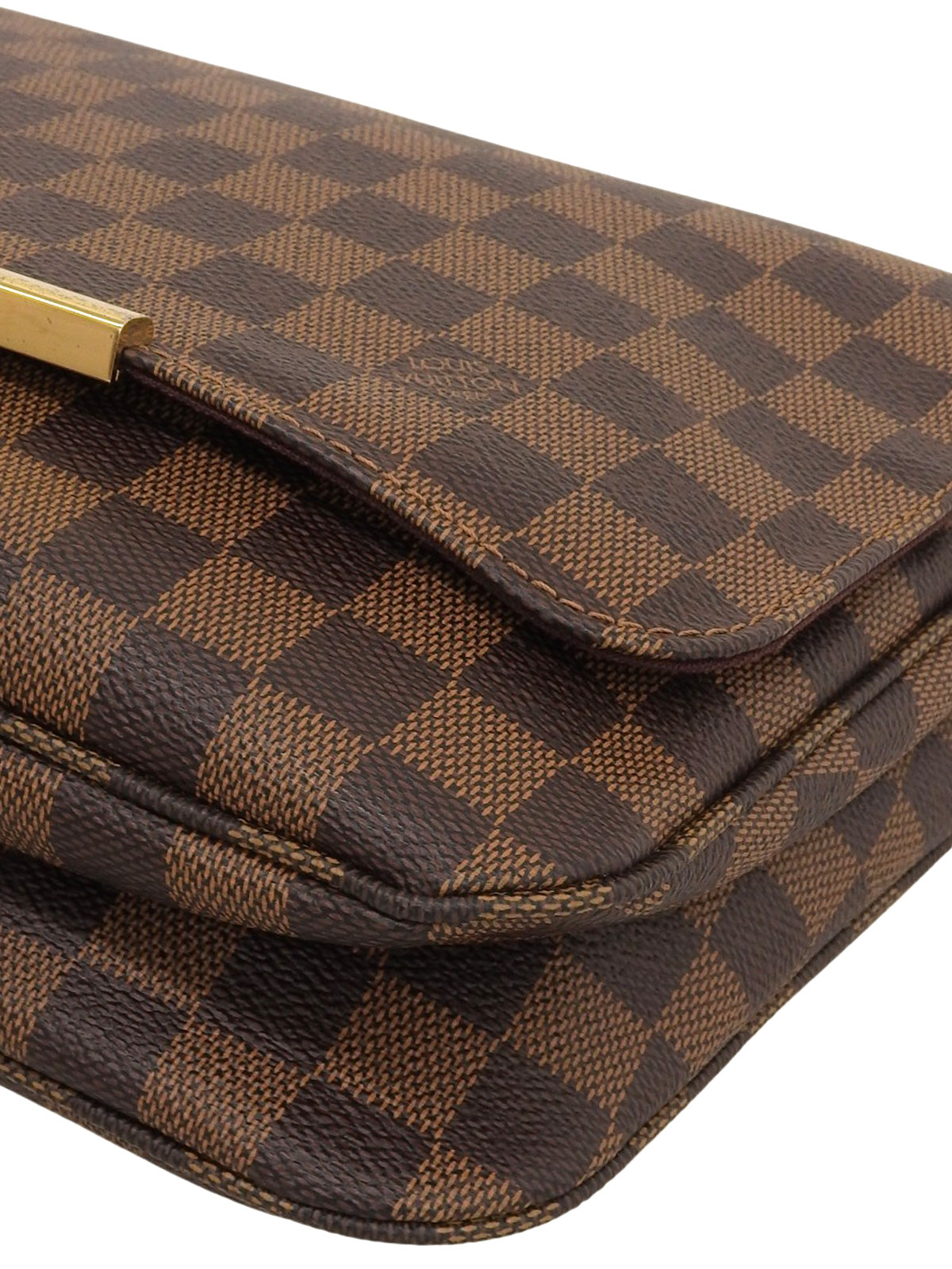 2013 Canvas Damier Hoxton GM Brown