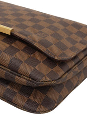2013 Canvas Damier Hoxton GM Brown