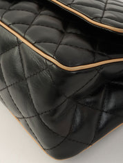 2013 2.55 Chain Shoulder Bag Black/Beige