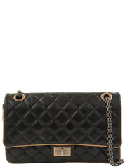 2013 2.55 Chain Shoulder Bag Black/Beige