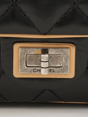 2013 2.55 Chain Shoulder Bag Black/Beige