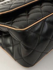 2013 2.55 Chain Shoulder Bag Black/Beige