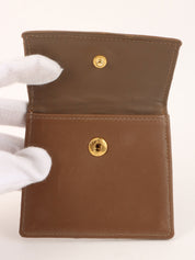 1990s CC Turnlock Chain Shoulder Bag, Brown