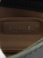 2011年頃製 ウルトラステッチCCマークプレートチェーンショルダーバッグ ブラック