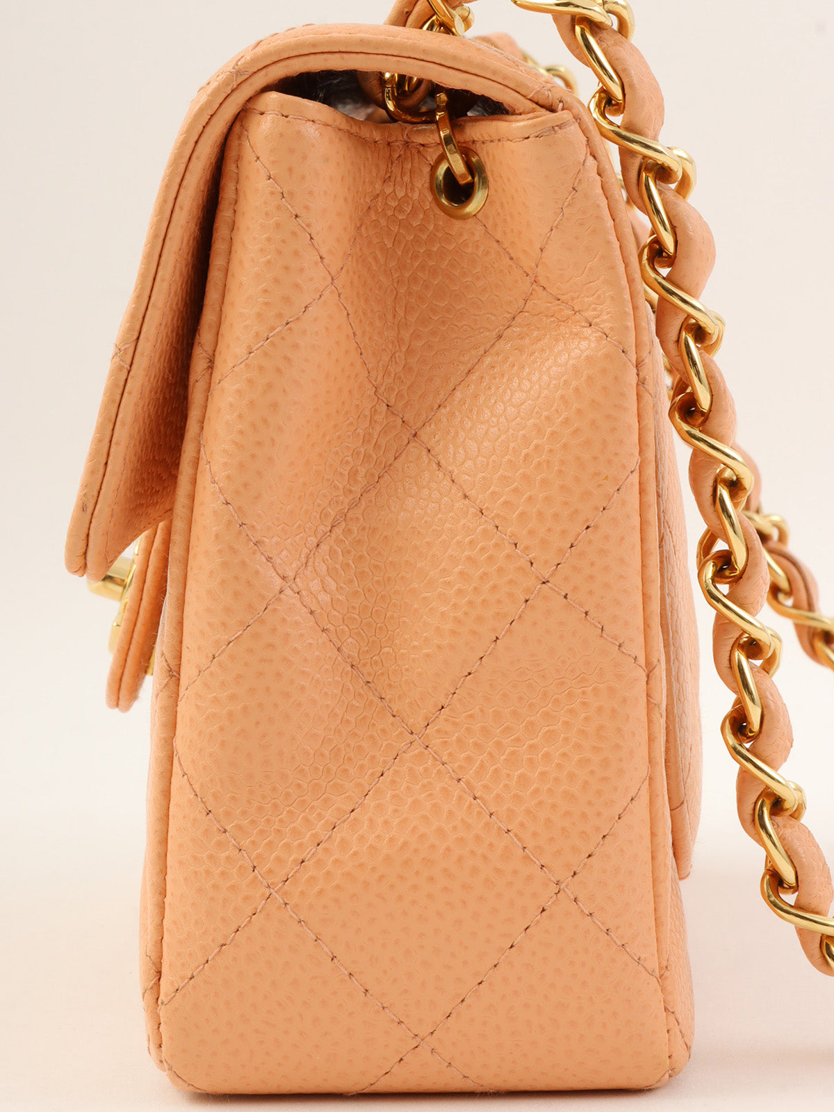 2003 Classic Flap Chain Bag Mini Pink
