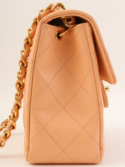 2003 Classic Flap Chain Bag Mini Pink