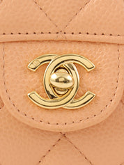 2003年頃製 クラシックフラップチェーンバッグミニ ピンク