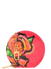 2009 Monogram Vernis Porte Monnaie Chapeau 玫瑰流行