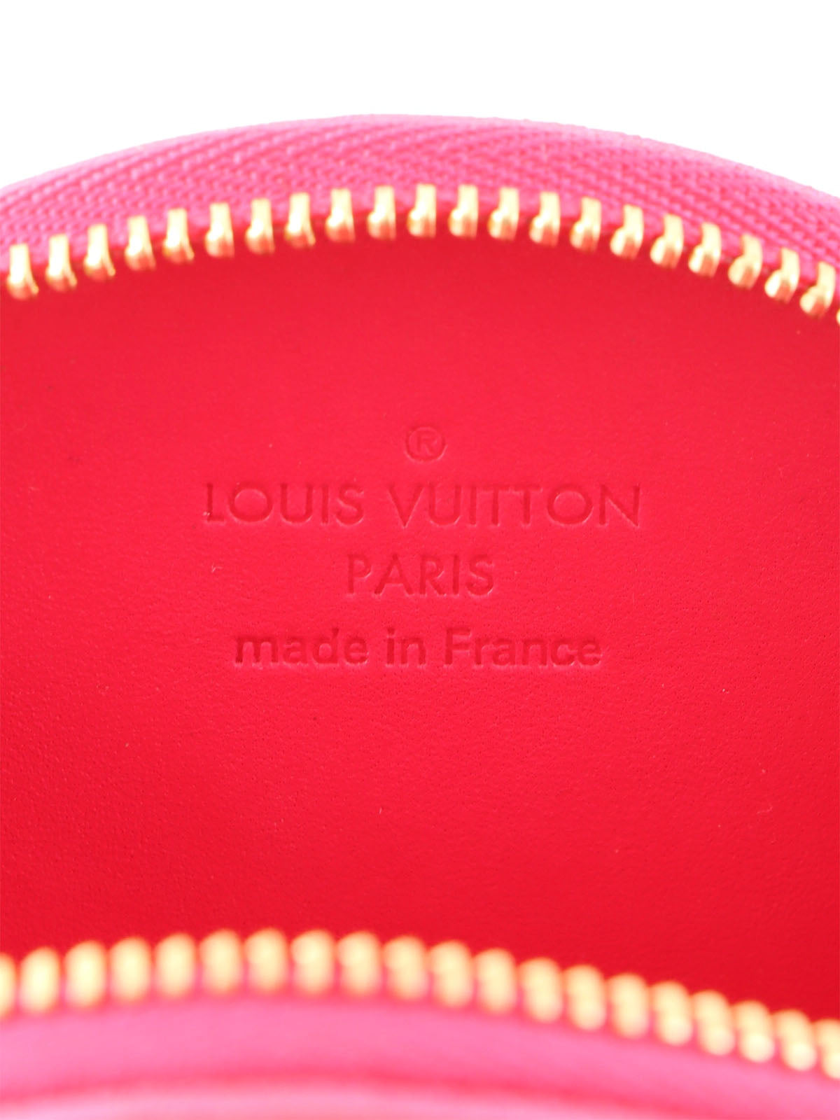 2009 Monogram Vernis Porte Monnaie Chapeau 玫瑰流行