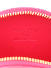 2009 Monogram Vernis Porte Monnaie Chapeau 玫瑰流行