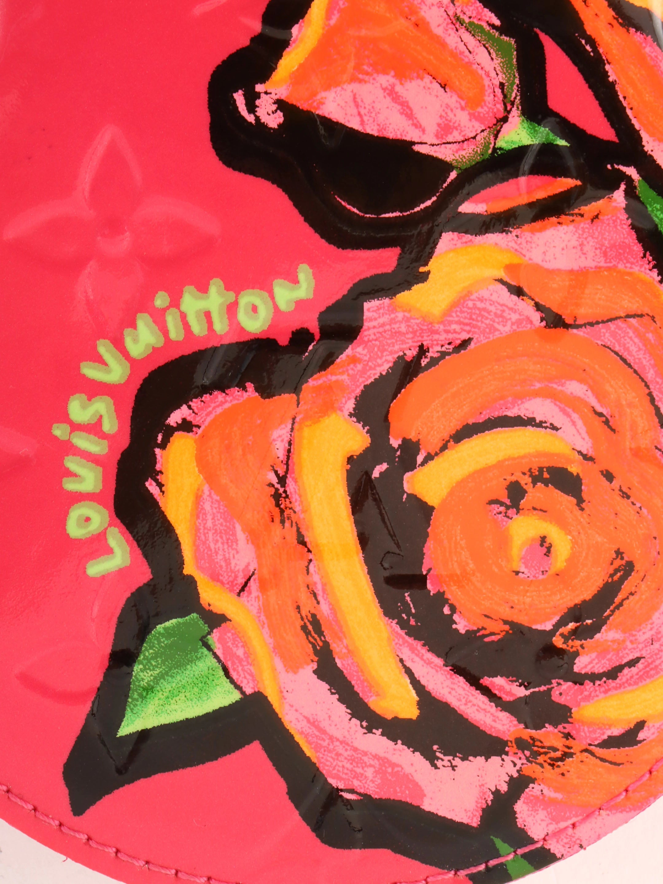 2009年製 モノグラムヴェルニポルトモネシャポー ローズポップ