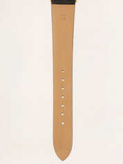 Boys' Round Logo Shelly Line Face Watch in Gold/Black/Multi