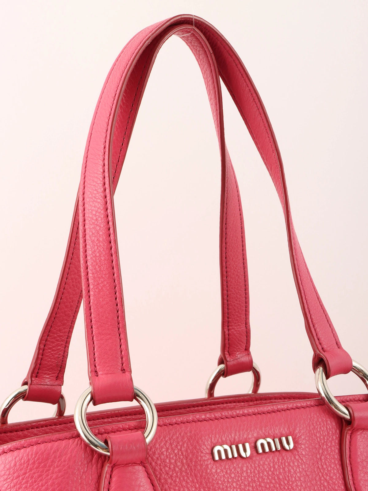 2-way tote bag pink