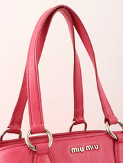 2-way tote bag pink