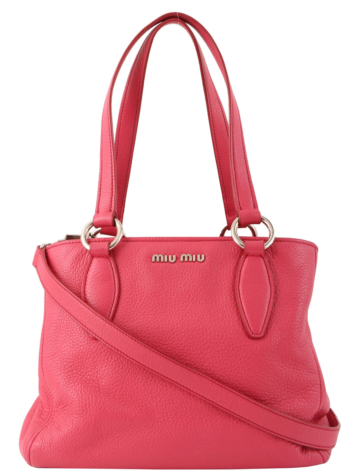 2-way tote bag pink