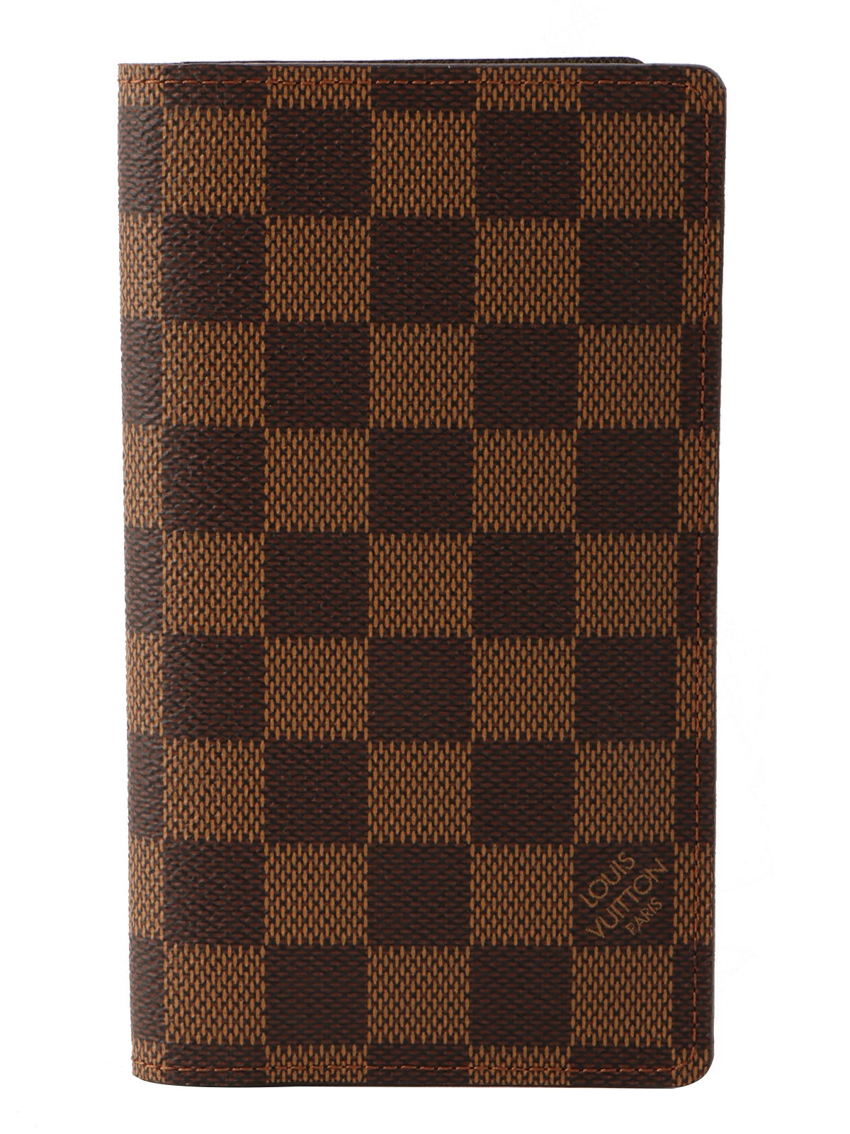 2009 年 Damier Agenda Poche 帆布棕色