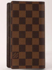 2009 年 Damier Agenda Poche 帆布棕色