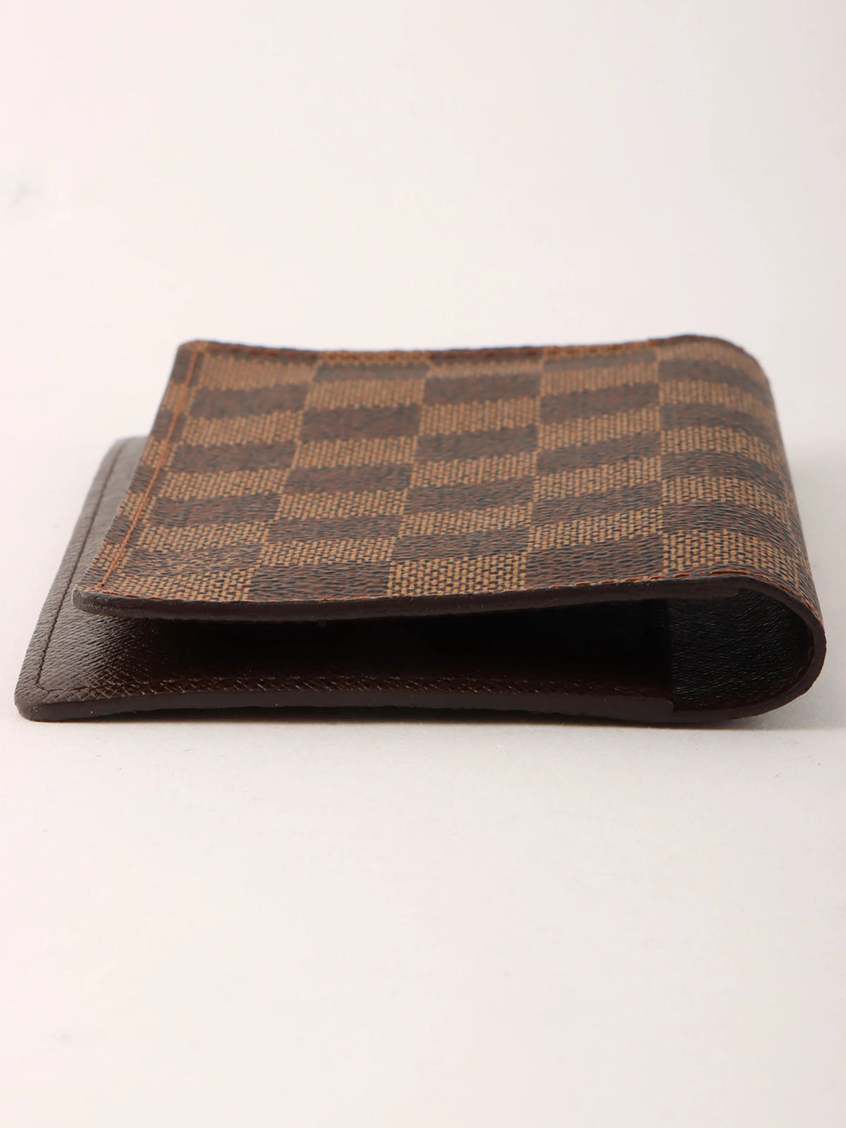 2009 年 Damier Agenda Poche 帆布棕色