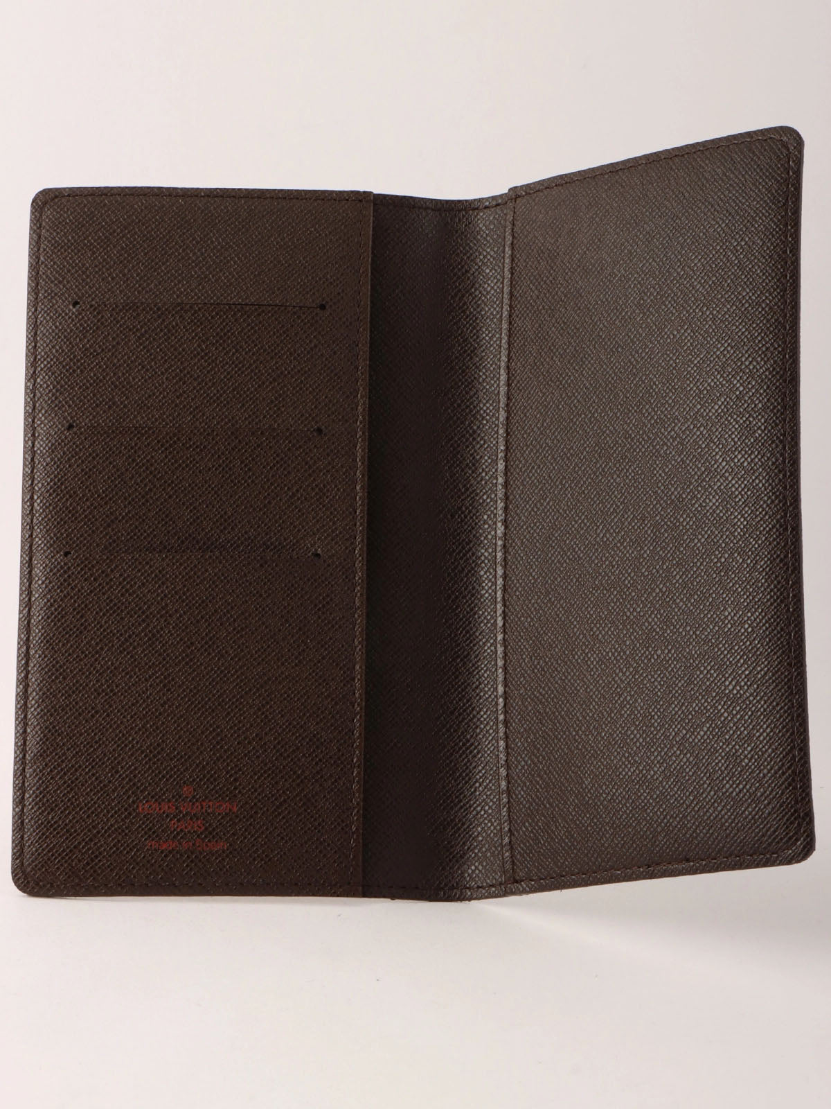 2009 年 Damier Agenda Poche 帆布棕色