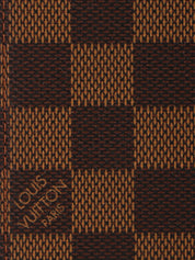 2009年製 キャンバスダミエアジェンダポッシュ ブラウン