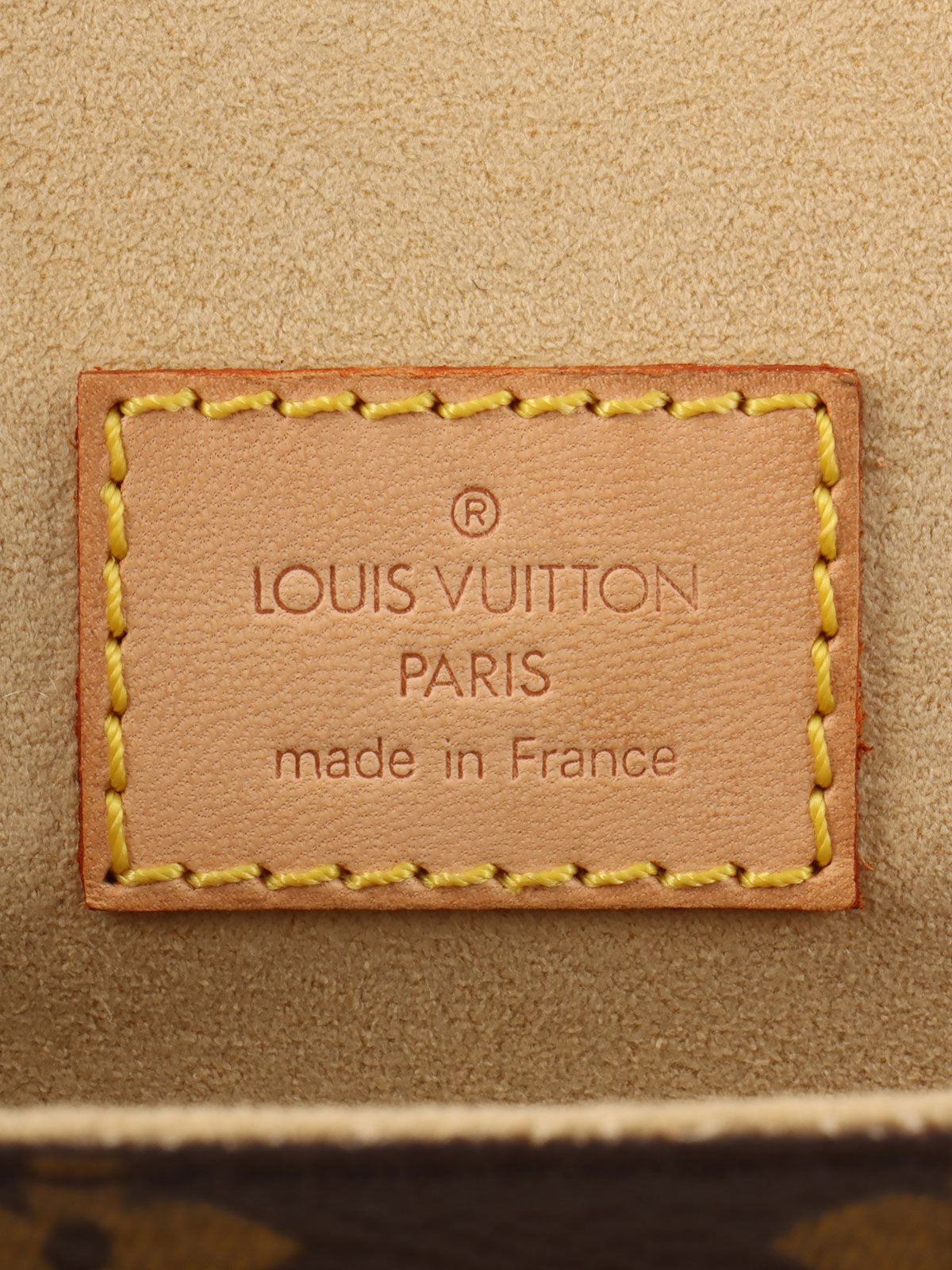 2008 Monogram Hudson Canvas PM Brown