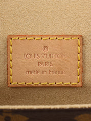 2008 Monogram Hudson Canvas PM Brown