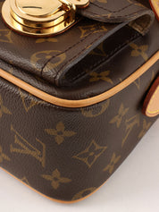 2008 Monogram Hudson Canvas PM Brown