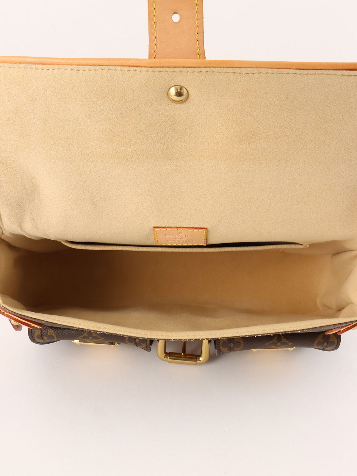 2008 Monogram Hudson Canvas PM Brown