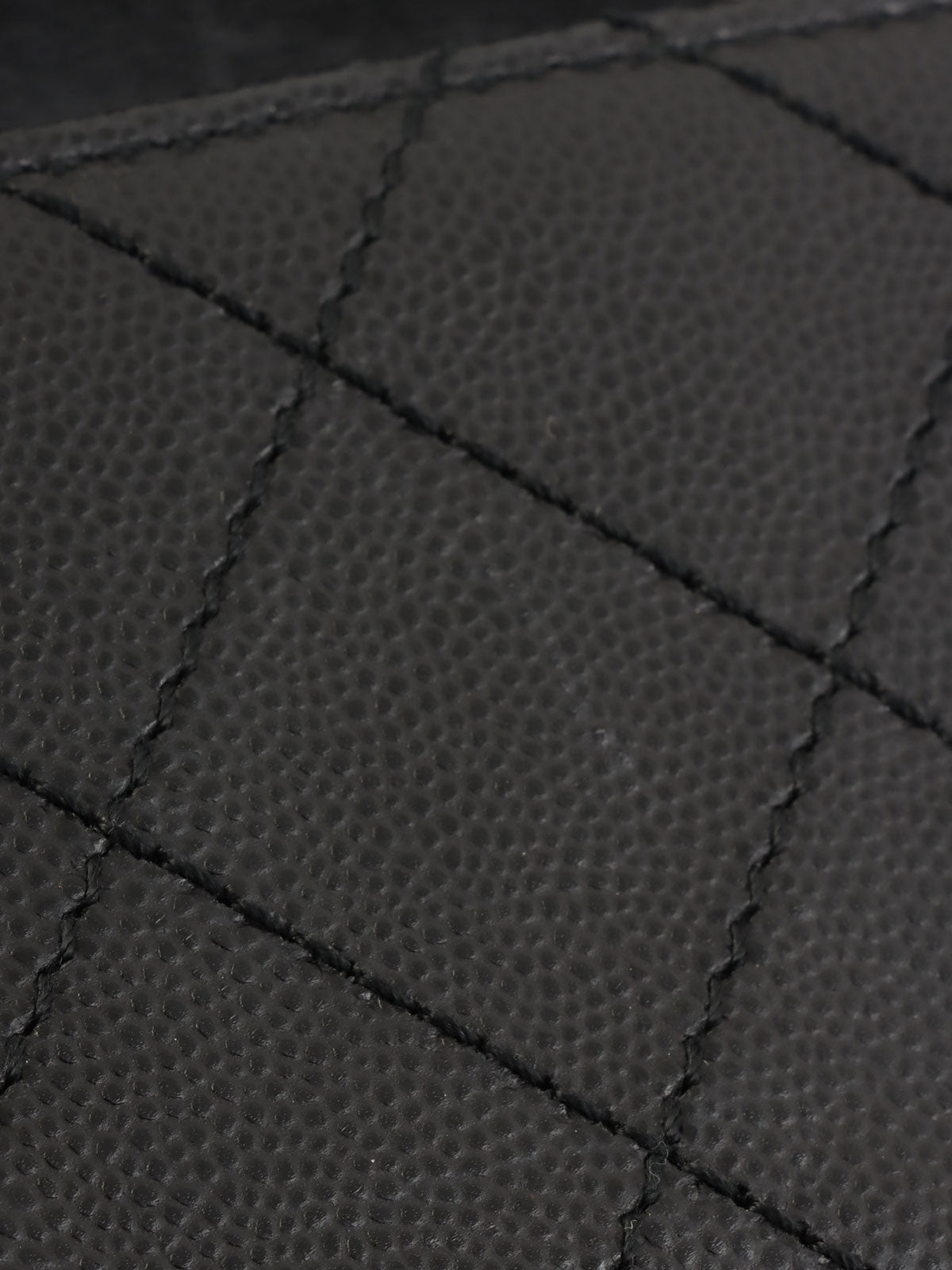 1998年頃製 キャビアスキンクラシックフラップチェーンバッグ ブラック