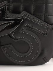 2005年頃製 カメリアチョコバーチェーンバッグミニ ブラック