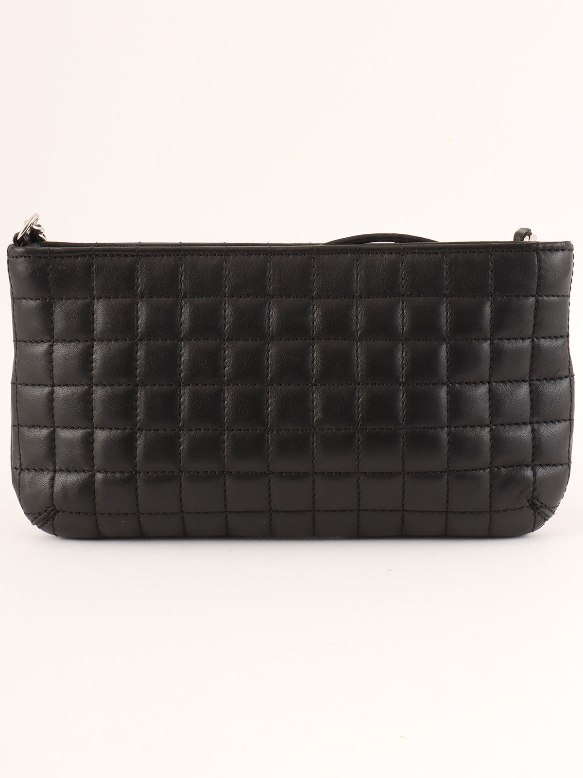 Camellia Chocolate Bar Chain Bag Mini Black (2005)