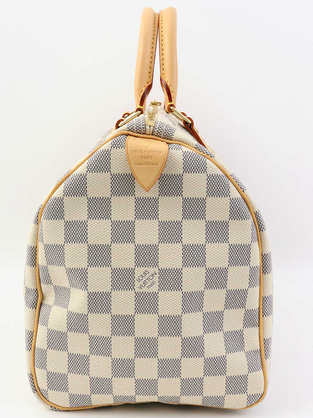 2007 帆布 Damier Azur Speedy 30 白色