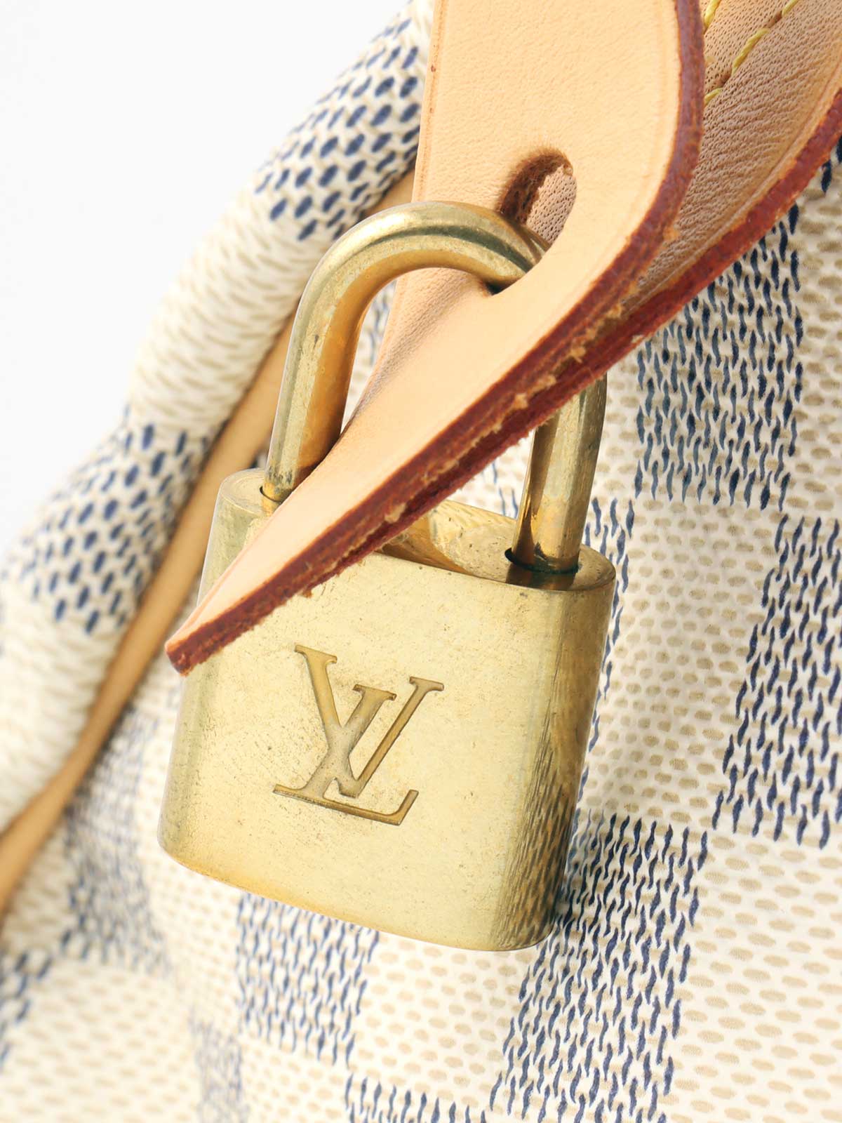 2007 帆布 Damier Azur Speedy 30 白色