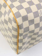 2007 帆布 Damier Azur Speedy 30 白色