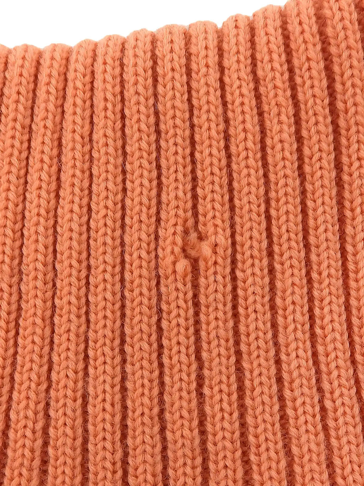 Gancini 橙色板面设计缝线背心