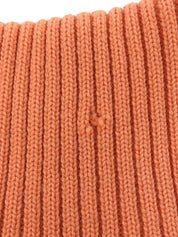 Gancini 橙色板面设计缝线背心