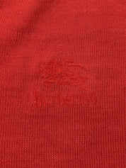 Logo Embroidered Vest Red